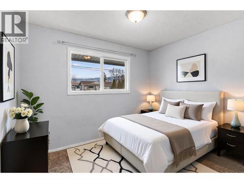 Virtually Staged - 2641 Springfield Road, Kelowna, BC - Indoor Photo Showing Bedroom
