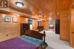 Lower Rec Room set up as bed room - 