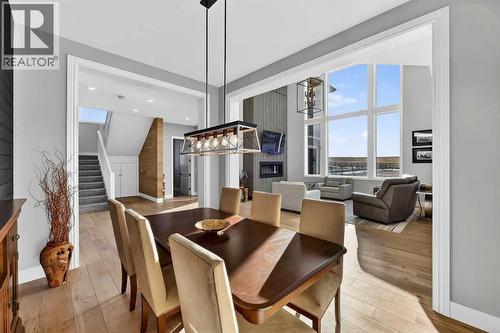 402017 23 Street W, Rural Foothills County, AB - Indoor Photo Showing Dining Room