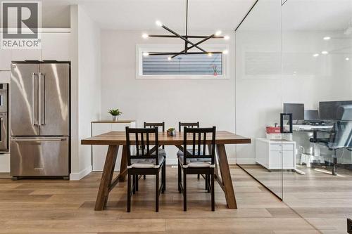 87 Aquila Way Nw, Calgary, AB - Indoor Photo Showing Dining Room