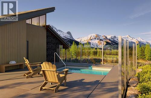 205, 10 Cascade Ridge, Canmore, AB - Outdoor With In Ground Pool
