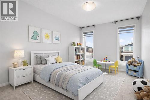 Virtual Staging - 114 Walgrove Green Se, Calgary, AB - Indoor Photo Showing Bedroom