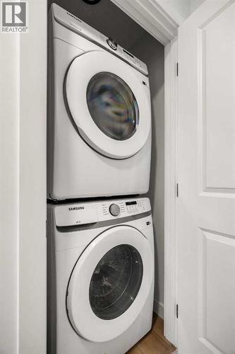 203, 550 Seton Circle Se, Calgary, AB - Indoor Photo Showing Laundry Room