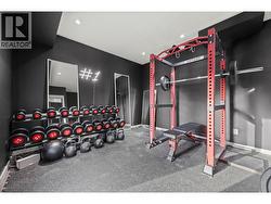 3rd bedroom is being used as a gym. - 