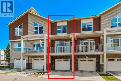 108 Redstone View Ne, Calgary, AB - Outdoor With Balcony With Facade