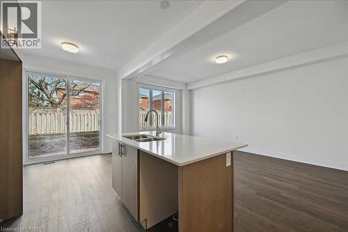 2184 Postmaster Drive Unit# 13, Oakville, ON - Indoor Photo Showing Kitchen With Double Sink