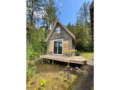 Second cabin - Lot 4 Pete Martin Bay, Sicamous, BC - Outdoor With Deck Patio Veranda