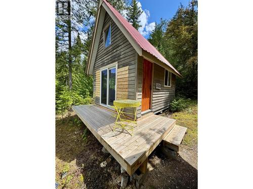 Second cabin - Lot 4 Pete Martin Bay, Sicamous, BC - Outdoor With Deck Patio Veranda