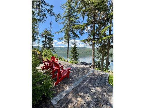 Lower viewing deck - Lot 4 Pete Martin Bay, Sicamous, BC - Outdoor With Body Of Water With View