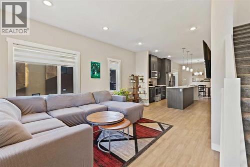 357 Sage Hill Circle Nw, Calgary, AB - Indoor Photo Showing Living Room