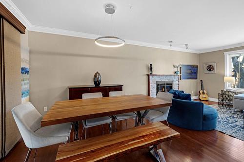 Dining room - 3075 Rue Michaud, Brossard, QC - Indoor With Fireplace