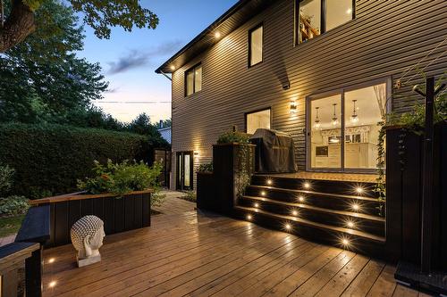 Back facade - 1130 Rue Goyer, Saint-Bruno-De-Montarville, QC - Outdoor With Deck Patio Veranda With Exterior