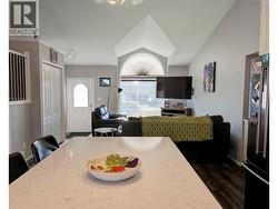 Vaulted ceilings throughout the main living area - 
