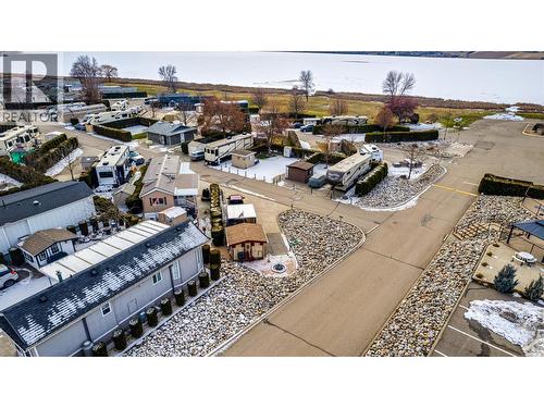 Aerial view rear - 8000 Highland Road Lot# 41, Vernon, BC 