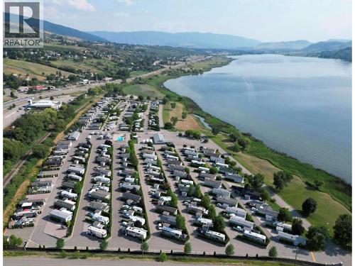 Aerial view from the north - 8000 Highland Road Lot# 41, Vernon, BC 