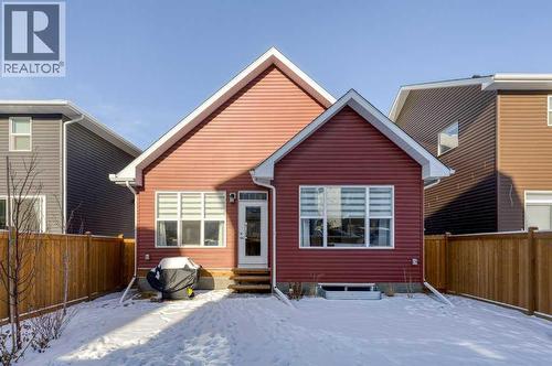 380 Rivercrest View, Cochrane, AB - Outdoor With Deck Patio Veranda