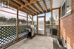 Screened and coverd back BBQ space - 