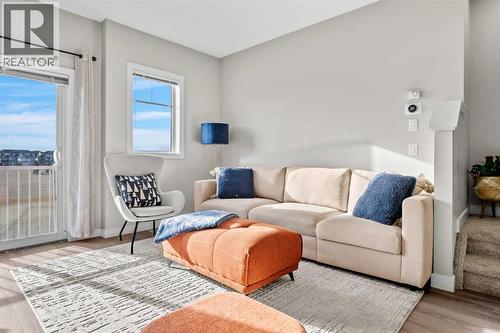 51 Redstone Circle Ne, Calgary, AB - Indoor Photo Showing Living Room