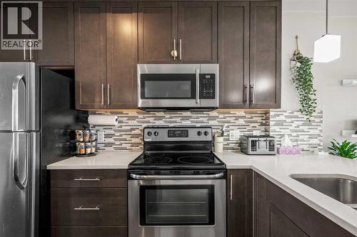 51 Redstone Circle Ne, Calgary, AB - Indoor Photo Showing Kitchen With Stainless Steel Kitchen With Upgraded Kitchen