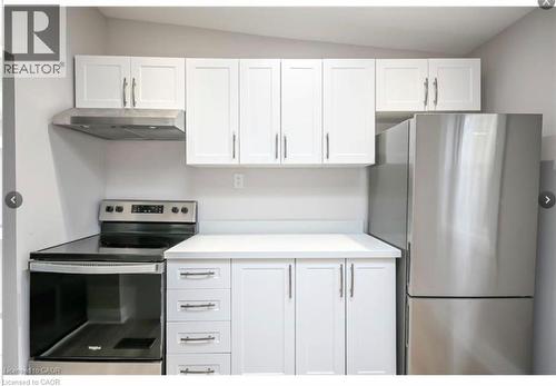 1024 Cannon Street E, Hamilton, ON - Indoor Photo Showing Kitchen With Stainless Steel Kitchen