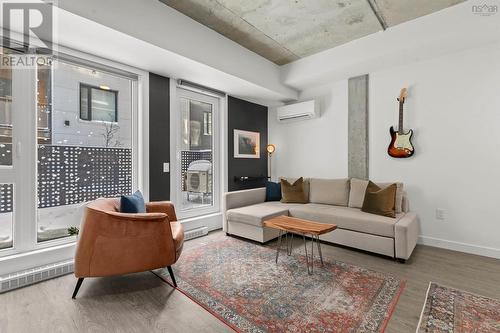 Living Room - 102 5684 West Street, Halifax, NS - Indoor Photo Showing Living Room