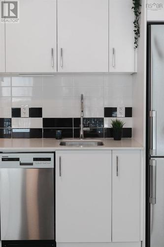 Kitchen - 102 5684 West Street, Halifax, NS - Indoor Photo Showing Kitchen With Upgraded Kitchen