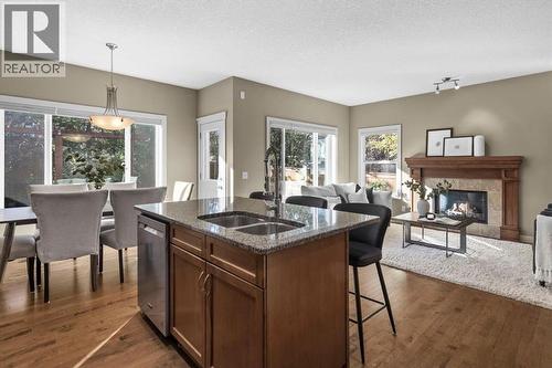 133 Sage Valley Close Nw, Calgary, AB - Indoor With Fireplace