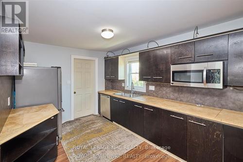 557 Geneva Street, St. Catharines (Lakeport), ON - Indoor Photo Showing Kitchen With Double Sink