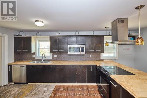557 Geneva Street, St. Catharines (Lakeport), ON - Indoor Photo Showing Kitchen With Double Sink With Upgraded Kitchen