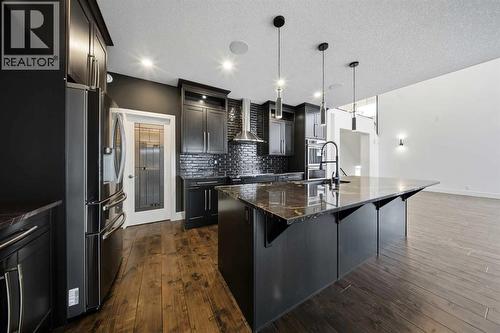 26 Van Horn Close, Red Deer, AB - Indoor Photo Showing Kitchen With Stainless Steel Kitchen With Upgraded Kitchen