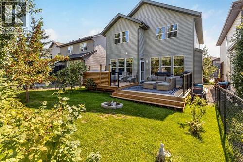 112 Sunset View, Cochrane, AB - Outdoor With Deck Patio Veranda With Exterior