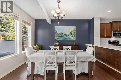 Dining - 112 Sunset View, Cochrane, AB - Indoor Photo Showing Dining Room