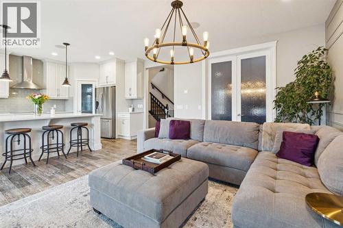 137 Sage Meadows Circle Nw, Calgary, AB - Indoor Photo Showing Living Room