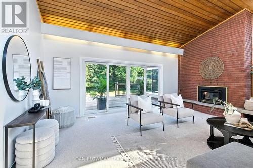 83 Sherwood Road E, Ajax, ON - Indoor With Fireplace