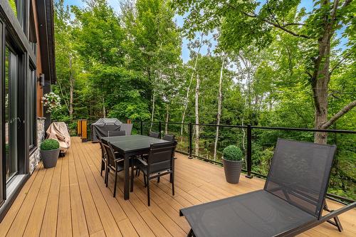 Patio - 1740 Place Des Pentes, Sainte-Adèle, QC - Outdoor With Deck Patio Veranda With Exterior