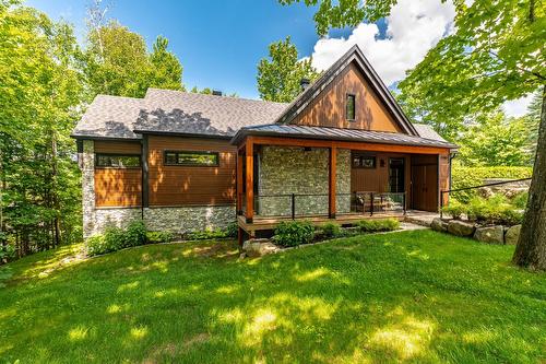 Frontage - 1740 Place Des Pentes, Sainte-Adèle, QC - Outdoor With Deck Patio Veranda