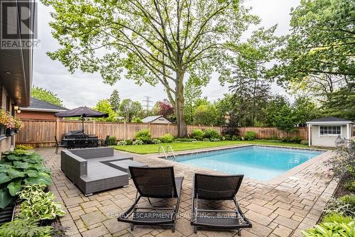 1491 Venta Avenue, Mississauga, ON - Outdoor With In Ground Pool With Backyard