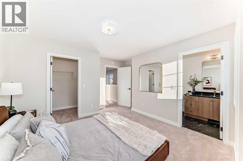 94 Agate Road, Cochrane, AB - Indoor Photo Showing Bedroom