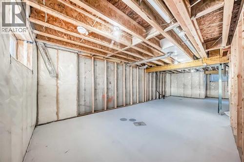 94 Agate Road, Cochrane, AB - Indoor Photo Showing Basement