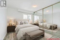 Primary bedroom staged - 