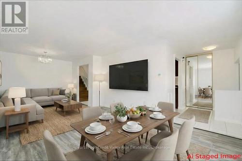 Living Room Staged - 376 Hansen Road N, Brampton (Madoc), ON - Indoor