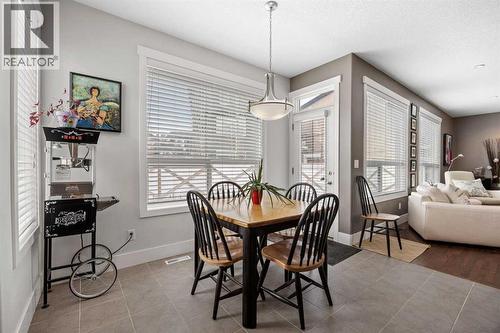 bright dining nook! - 184 Magenta Crescent, Chestermere, AB - Indoor