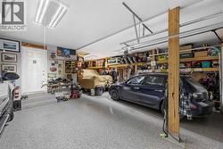 a TRUE 4 car garage - 