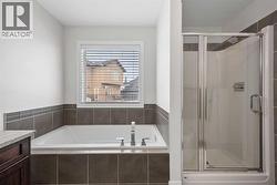 Large soaker tub and walk in shower - 