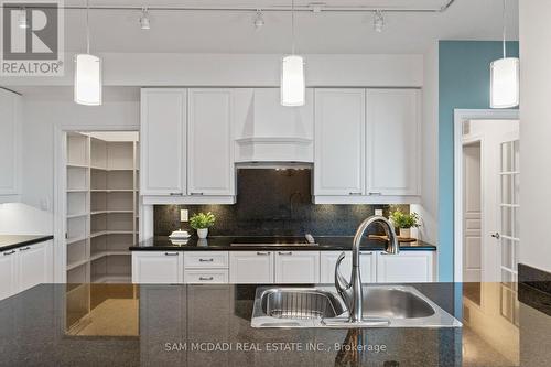 509 - 65 Port Street E, Mississauga, ON - Indoor Photo Showing Kitchen With Double Sink