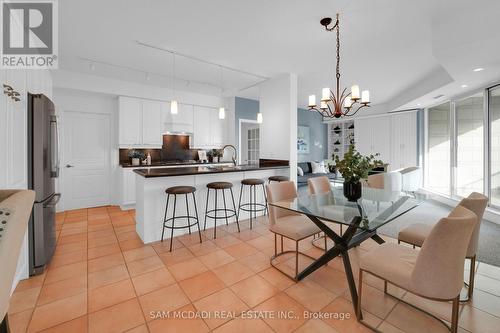 509 - 65 Port Street E, Mississauga, ON - Indoor Photo Showing Dining Room