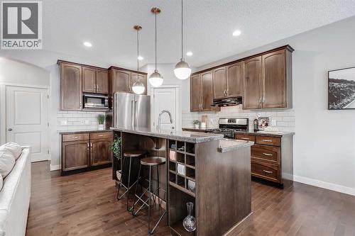 31 St Moritz Terrace Sw, Calgary, AB - Indoor Photo Showing Kitchen With Stainless Steel Kitchen With Upgraded Kitchen