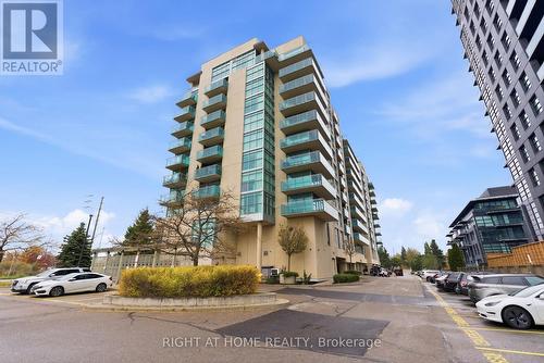 711 - 1600 Charles Street, Whitby (Port Whitby), ON - Outdoor With Balcony With Facade