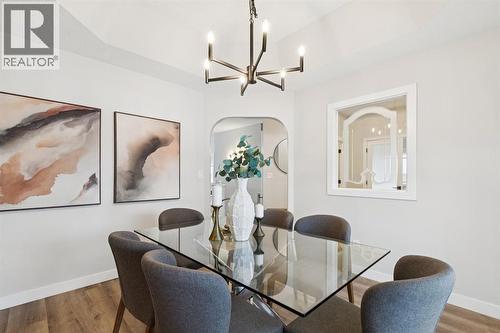 230 Chaparral Place Se, Calgary, AB - Indoor Photo Showing Dining Room