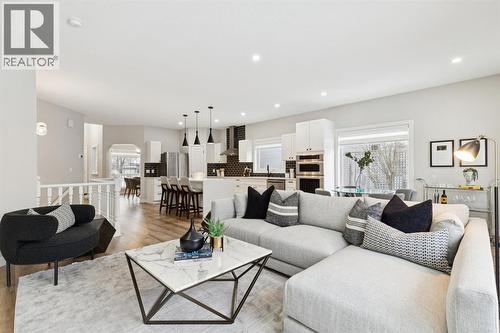 230 Chaparral Place Se, Calgary, AB - Indoor Photo Showing Living Room